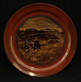 Appraisal: Bryan Trueman born Tharwa View stoneware with iron oxide and