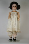 Appraisal: DOLL - German bisque swivel head with blue glass sleep