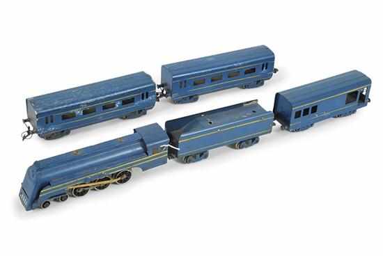 Appraisal: MAURLYN ''SPIRIT OF PROGRESS'' SET INCLUDING LOCO TENDER X COACHES