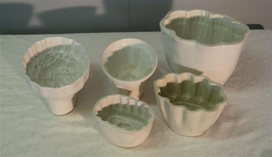 Appraisal: Shelley Jelly mould diameter and six other