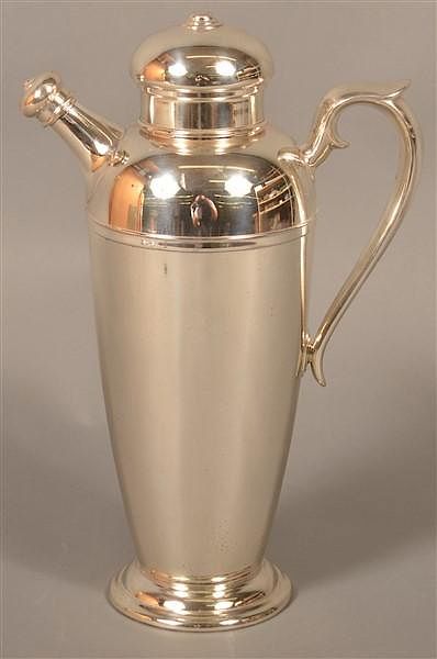 Appraisal: Watson Company Sterling Silver Cocktail Shaker Watson Company Sterling Silver