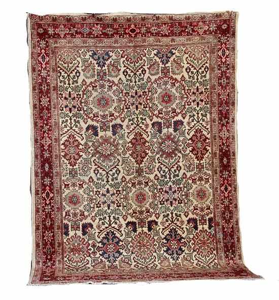 Appraisal: Antique Persian Mahal carpet circa ' x ' ''