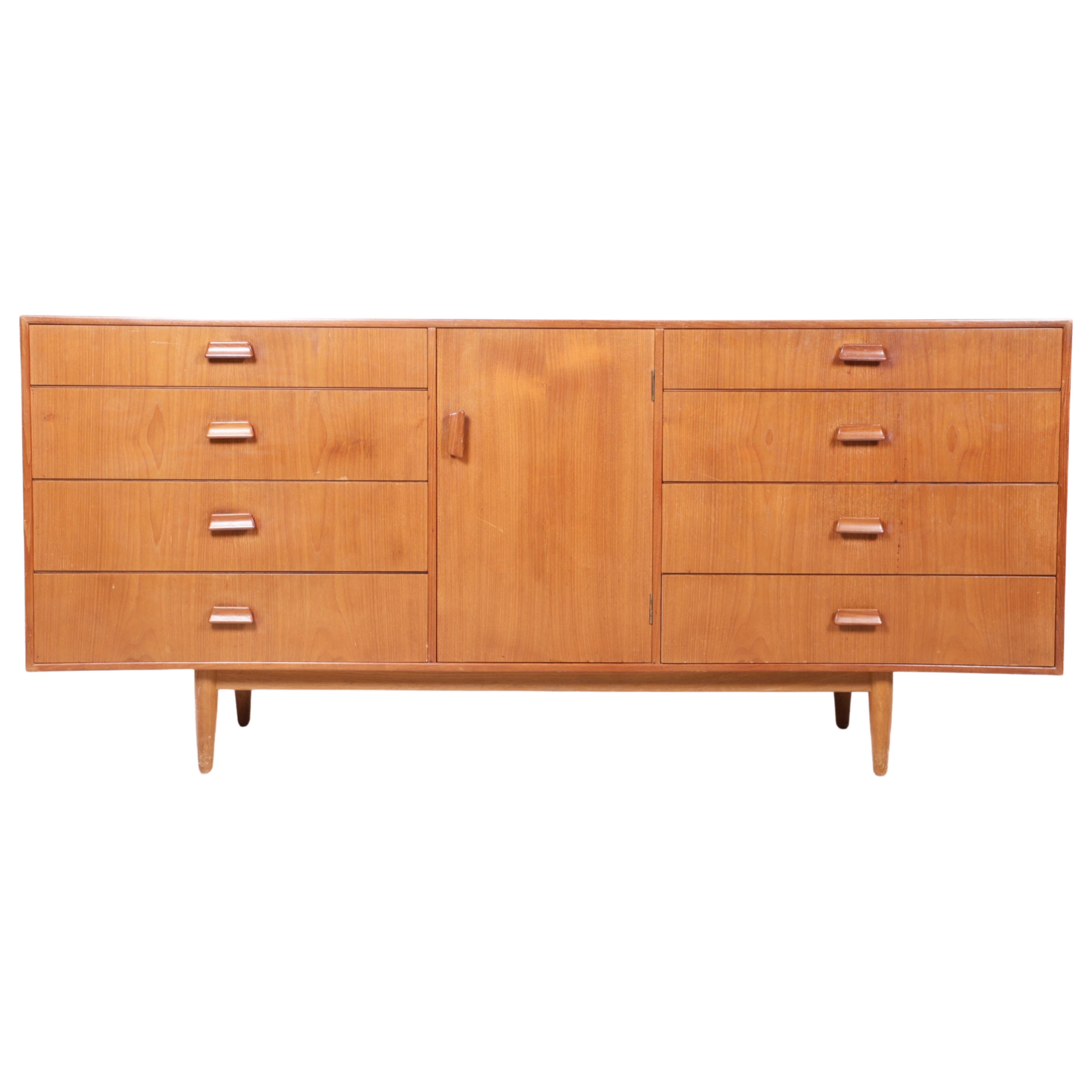 Appraisal: Torben Strandgaard for Stolefabrik Odense Danish Modern teak sideboard center