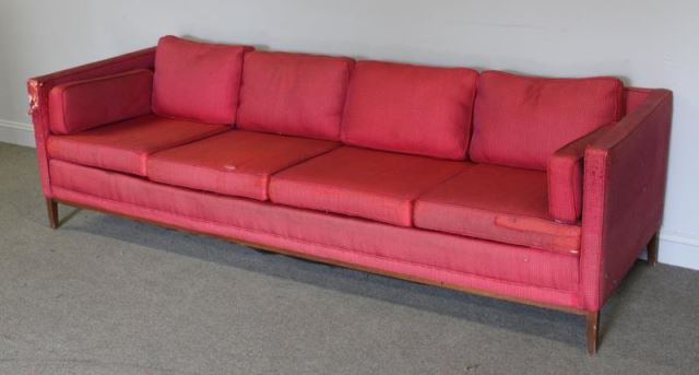 Appraisal: Midcentury Paul McCobb for Directional Sofa Sofa designed by Paul