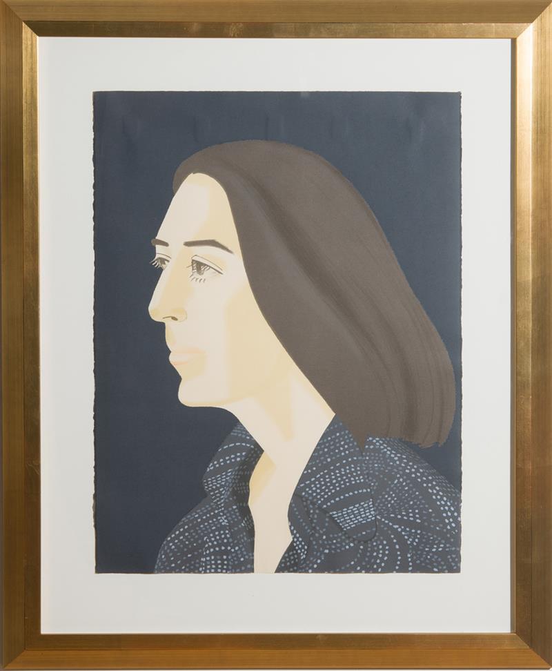 Appraisal: ALEX KATZ b ADA FROM ADA FOUR TIMES MARAVELL Screenprint