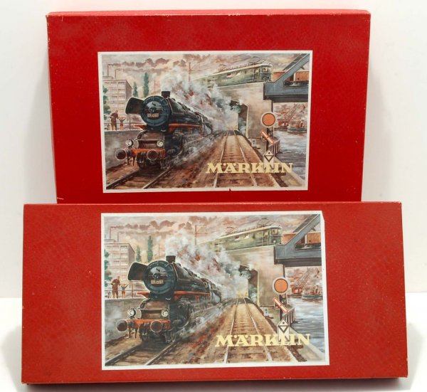 Appraisal: Two Marklin HO train sets One Express train set consisting