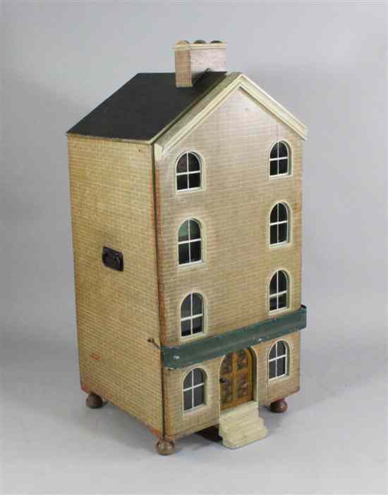 Appraisal: A late Victorian estate made dolls house originally from Aislaby