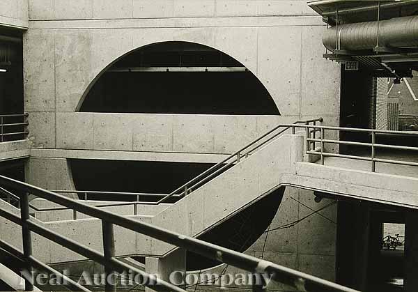 Appraisal: Ralston Crawford American New Orleans - Pump Station silver gelatin