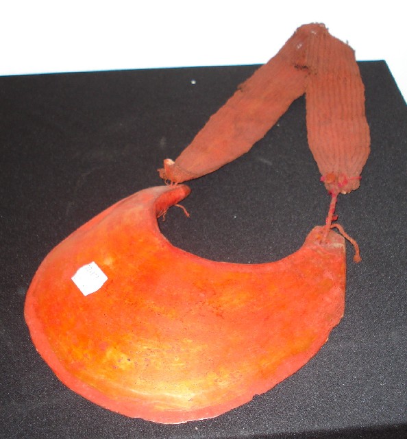 Appraisal: Two Papua New Guinean shell and pig's tusk necklaces together