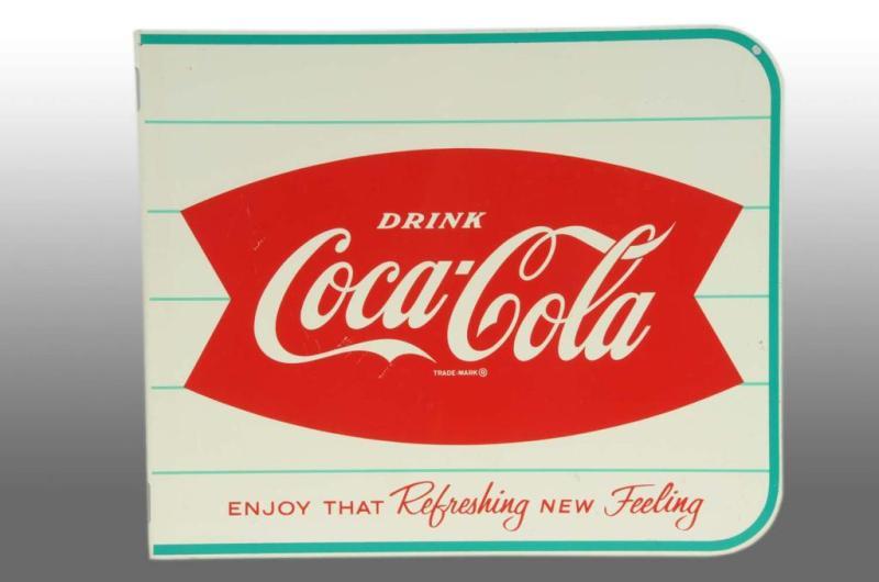 Appraisal: Heavy Tin Coca-Cola Flange Sign Description Some small short surface