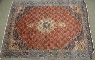 Appraisal: Lillihan Oriental carpet ' x ' Lillihan Oriental carpet '