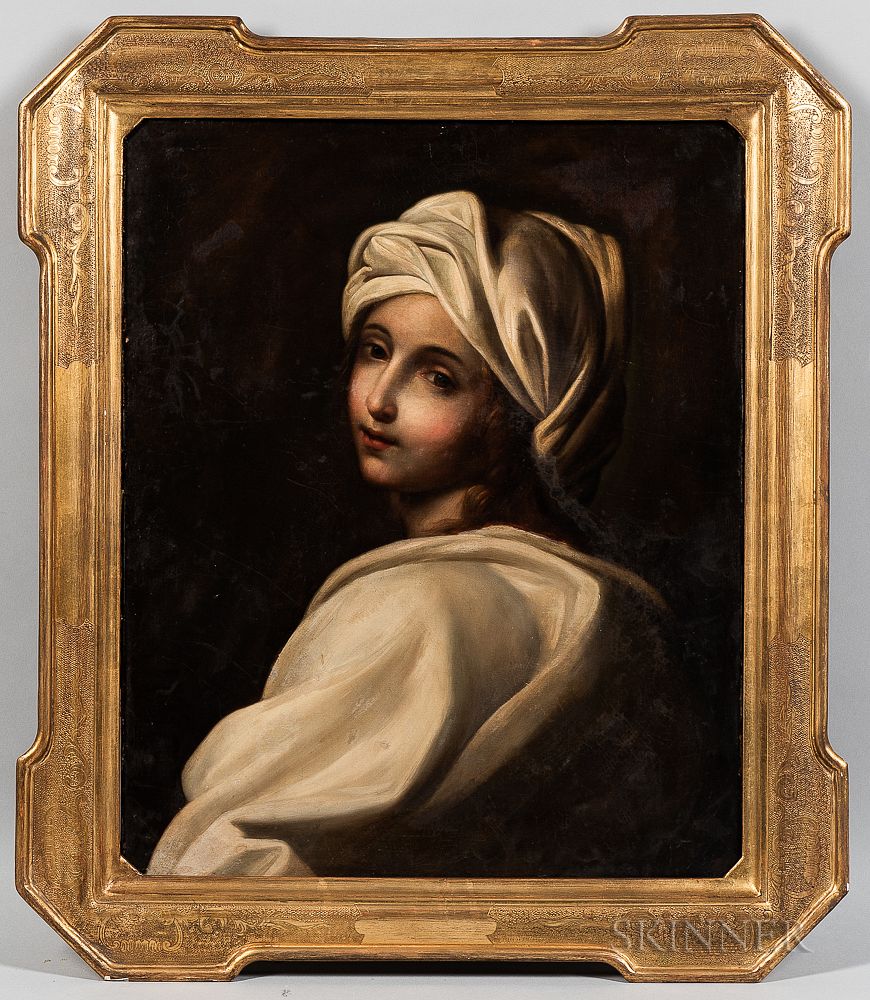 Appraisal: After Guido Reni Italian - Portrait of Beatrice Cenci After