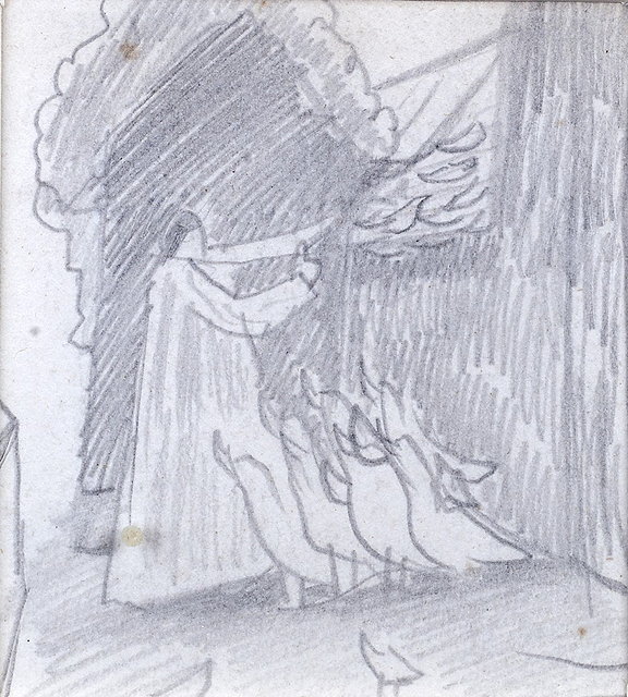 Appraisal: Stanley Spencer British - Sketch for St Francis and the