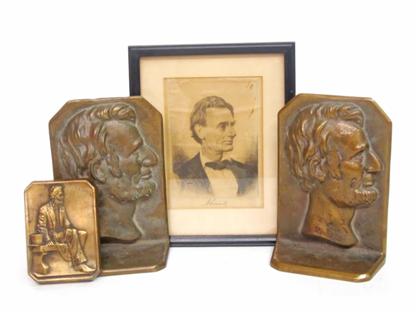 Appraisal: Group of Abraham Lincoln commemorative items th and th century