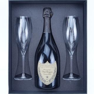 Appraisal: Vintage Dom P rignon Champagne Bottle in Presentation Box Includes