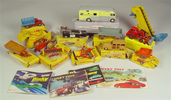 Appraisal: Twelve Dinky Toys in Boxes Circa 's and 's Numbers