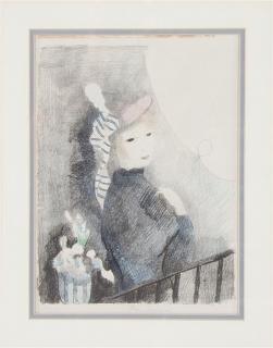 Appraisal: Maurie Laurencin th century Arlequine and Juliette a group of