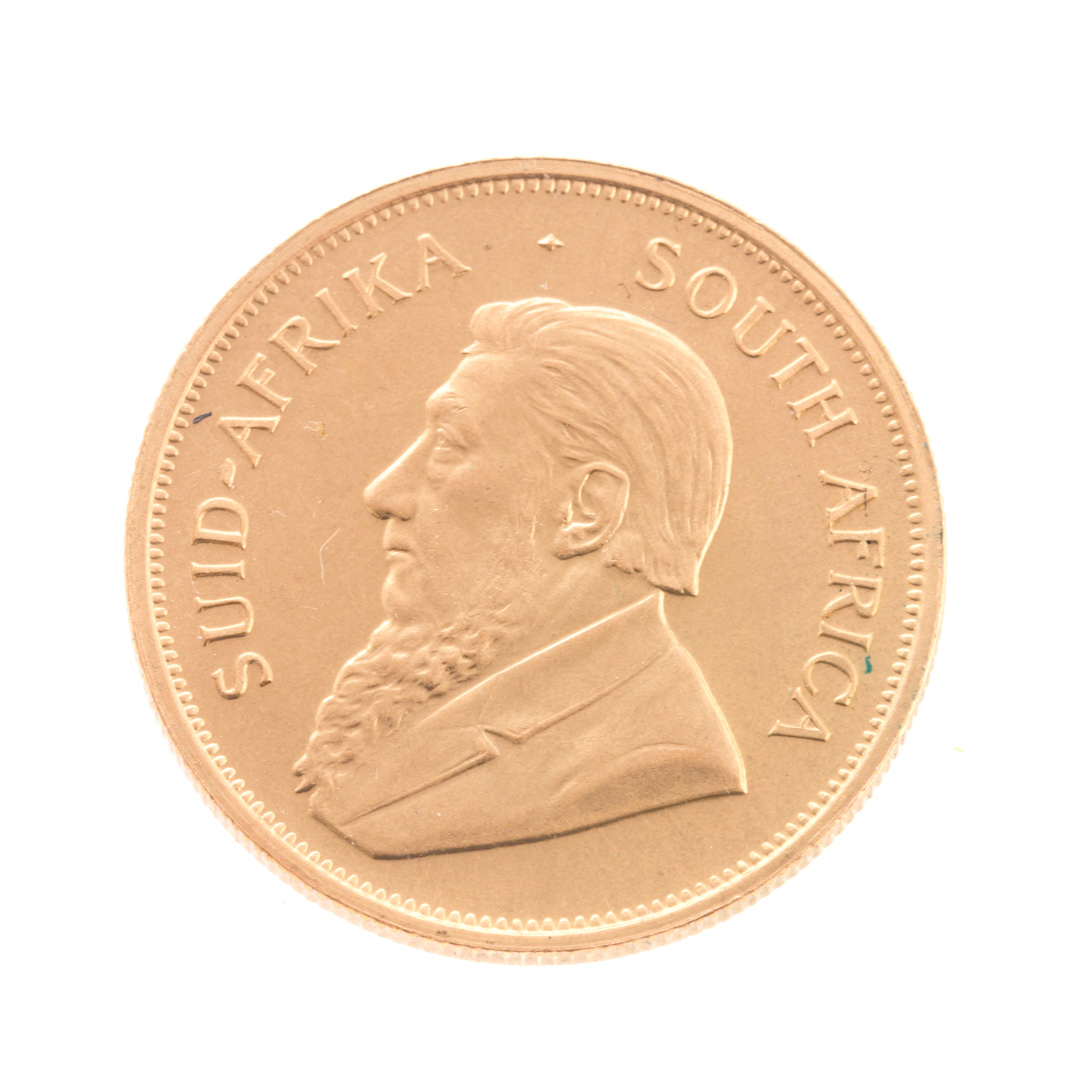 Appraisal: World South African oz Gold Krugerrand South African oz Gold