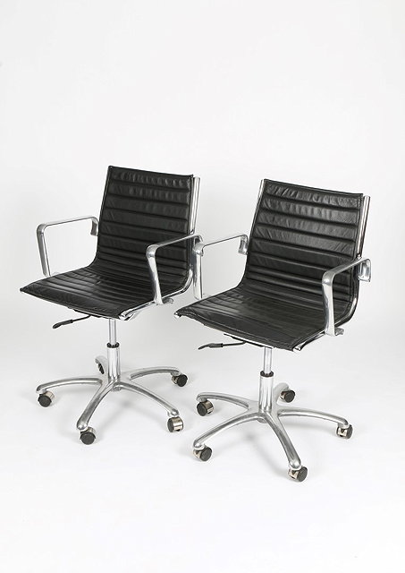 Appraisal: After Charles Eames American - Set of six 'EA '