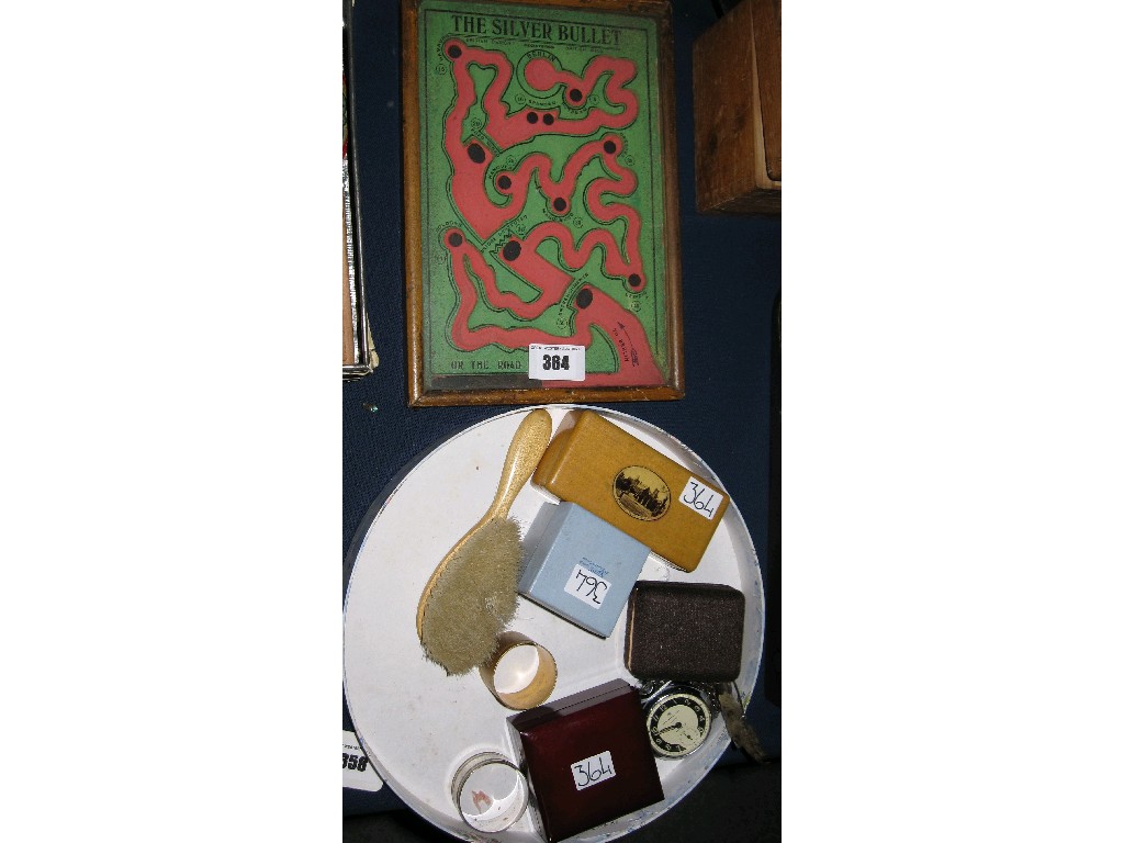 Appraisal: Lot comprising box of miscellania- Mauchline box etc and a