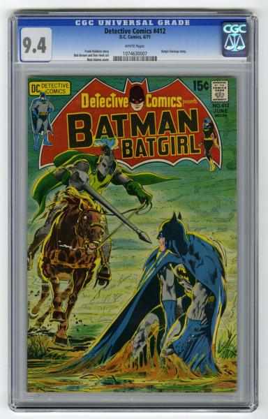 Appraisal: Detective Comics CGC D C Comics Click for full description