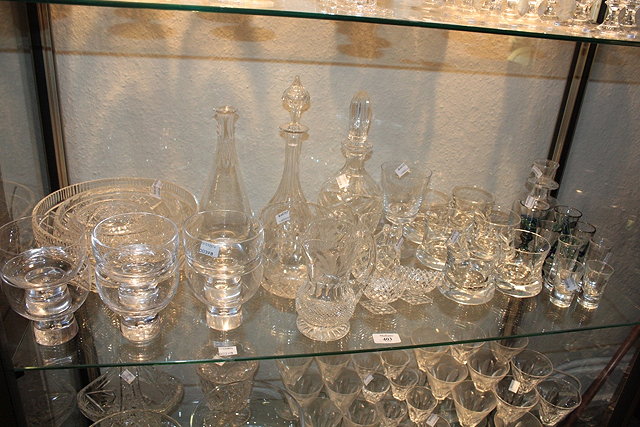 Appraisal: A MIXED COLLECTION OF GLASS to include 's Murano tumblers