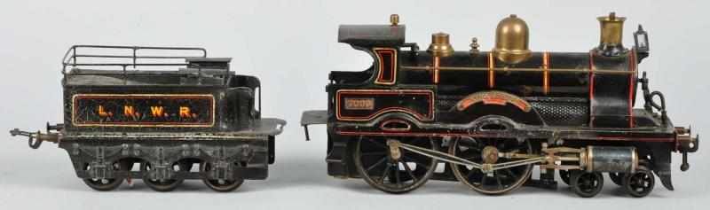 Appraisal: Bing Live Steam King Edward Engine Tender Description German Gauge