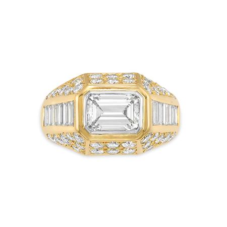 Appraisal: Gold and Diamond Ring by Marvin Schluger Estimate -