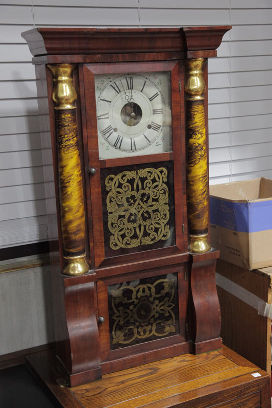 Appraisal: SETH THOMAS TRIPLE DECKER MANTEL CLOCK Eight day weight driven