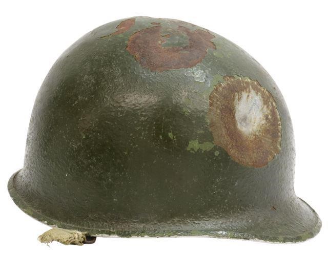 Appraisal: U S Model M helmet post November the front right