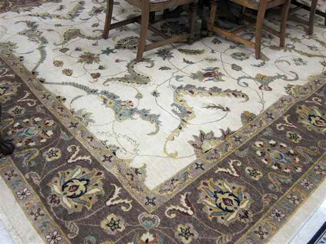 Appraisal: FINE HAND KNOTTED ORIENTAL GRAND ROOM CARPET Pakistani-Persian quality kpsi