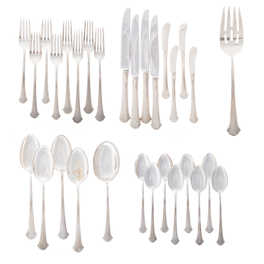 Appraisal: Towle Chippendale sterling -pc flatware comprising knives in L stainless