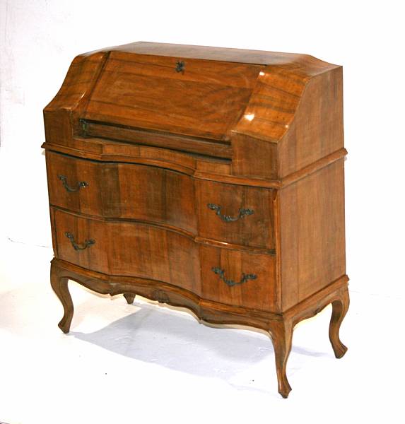 Appraisal: A petite Rococo style desk first half th century height