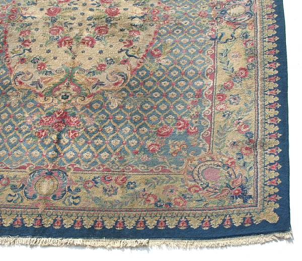 Appraisal: A Chinese carpet size approximately ft in x ft