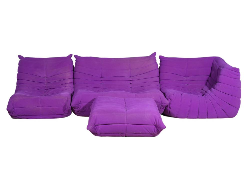 Appraisal: TOGO SOFA BY MICHAEL DUCAROY FOR LIGNE ROSET Piece L