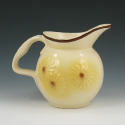 Appraisal: Hull Floral qt pitcher Marked Hull USA No- Mint and