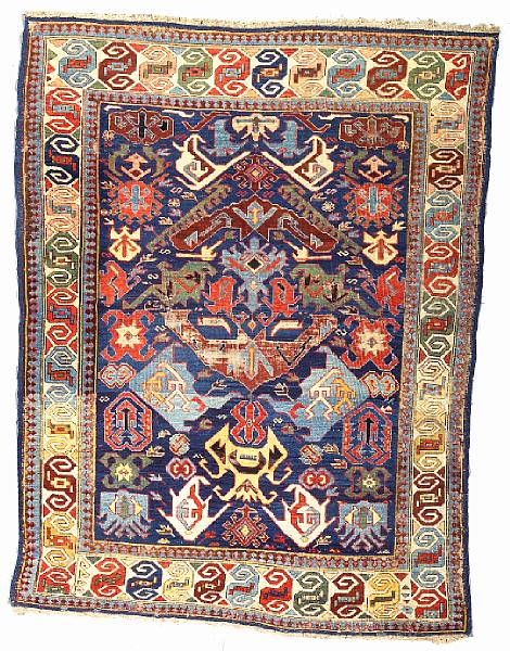 Appraisal: A Bidjov rug Caucasian circa size approximately ft in x