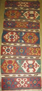 Appraisal: th c Kilim runner ' x ' th c Kilim