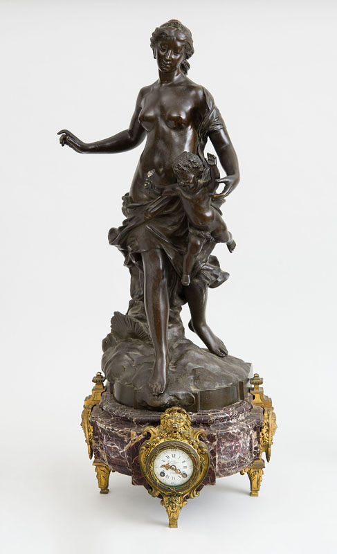 Appraisal: CESAR CACIBELLI - DIANA AND CUPID Bronze inscribed 'Cesar Cacibelli'