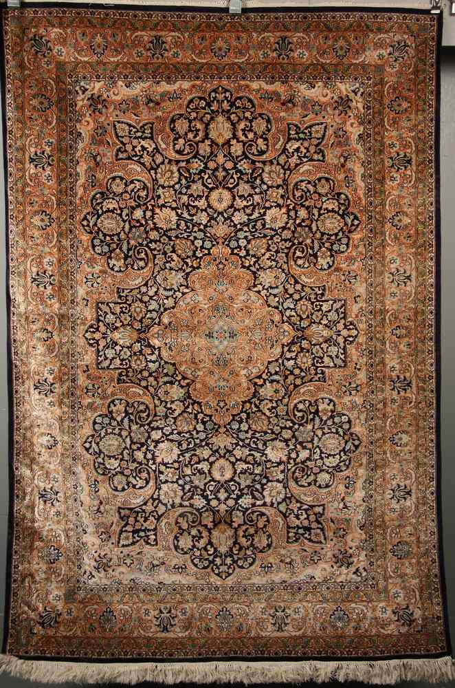 Appraisal: SILK RUG - ' '' x ' - Mid th