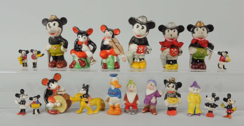 Appraisal: Lot Of Assorted Disney Figures A nice assorted lot of