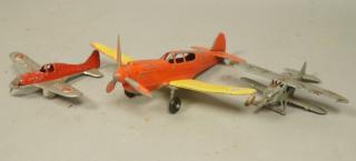 Appraisal: HUBLEY TOOTSIE TOYS Vintage Metal Planes Hu HUBLEY TOOTSIE TOYS