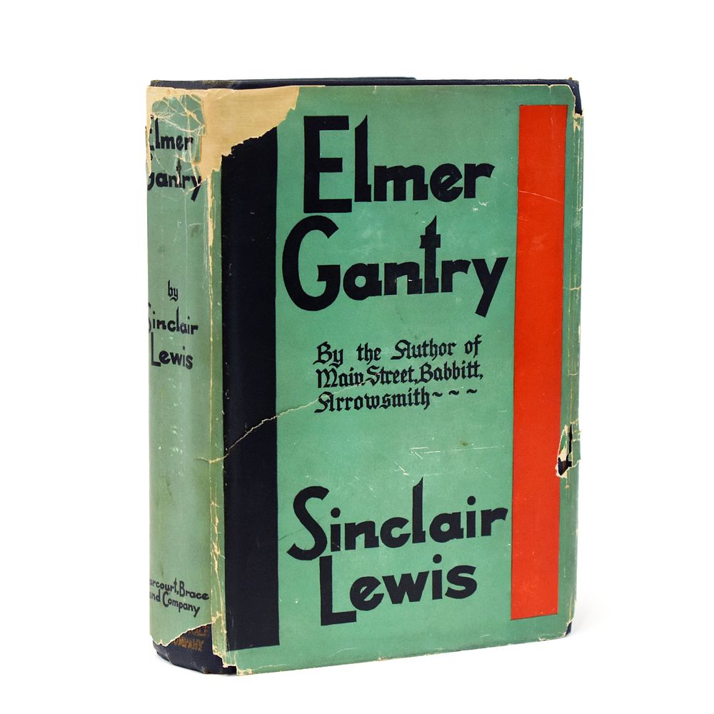 Appraisal: st Ed Sinclair Lewis Elmer Gantry Sinclair Lewis - Elmer