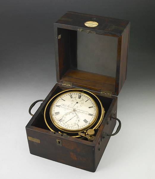 Appraisal: A Victorian seven day marine chronometer Rob t Molyneux Southampton