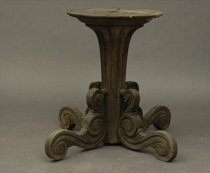 Appraisal: Wooden Table Base