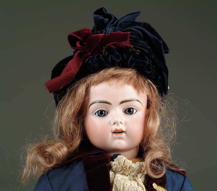 Appraisal: INCISED BRU JNE R DOLL With open mouth six upper