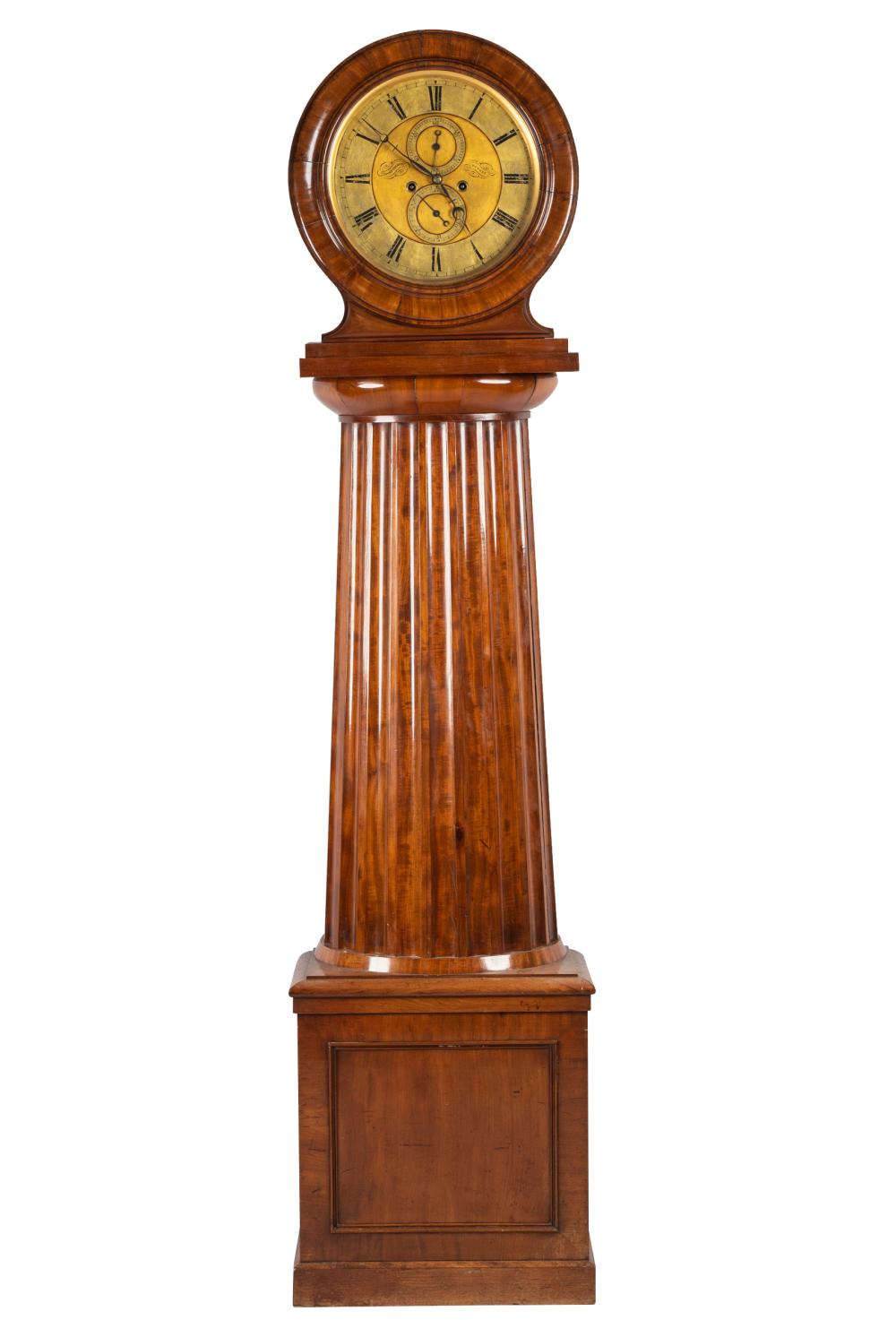 Appraisal: SCOTTISH MAHOGANY TALL CASE CLOCKthe brass dial signed Wm Henderson