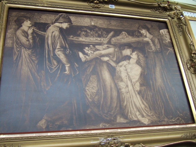 Appraisal: After Dante Gabriel Rosetti Dante's Dream at the Time of