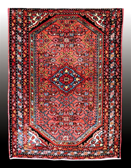 Appraisal: Persian Hamadan carpet circa s ' x '