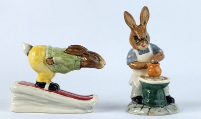 Appraisal: Royal Doulton Bunnykins Master Potter DB for the Collectors club